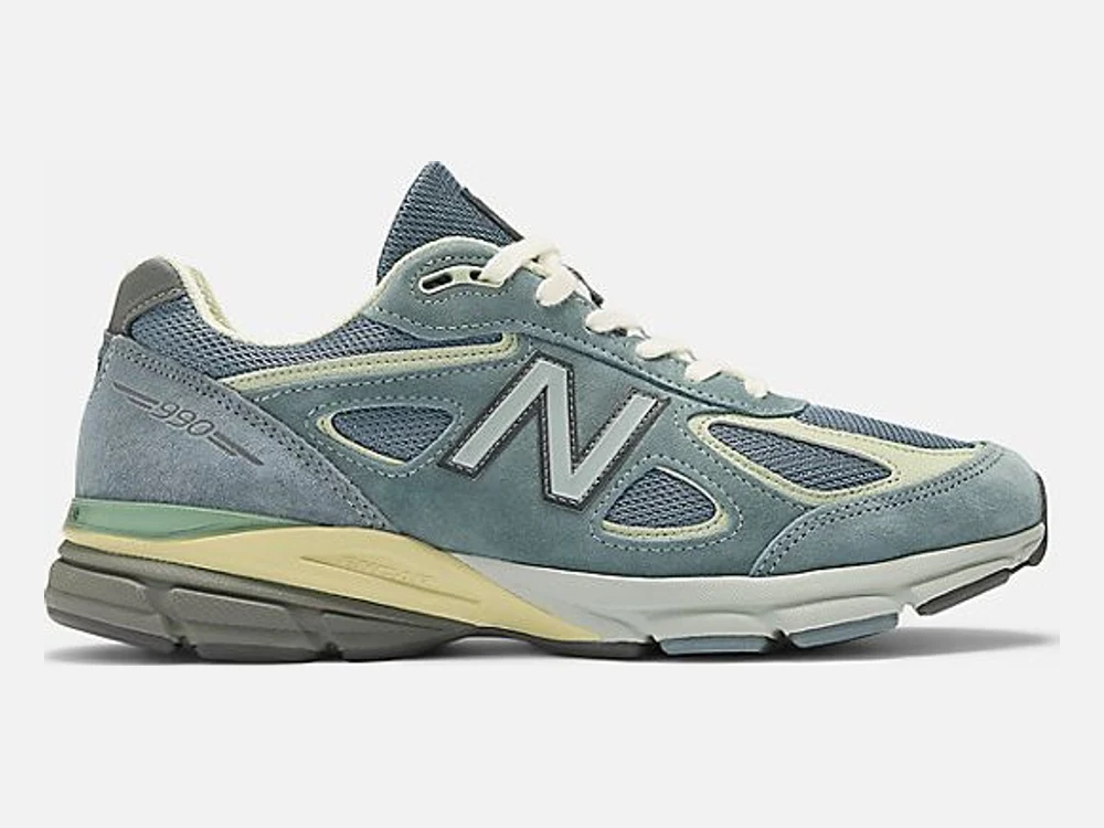Auralee x New Balance 990v4 Dusty Blue