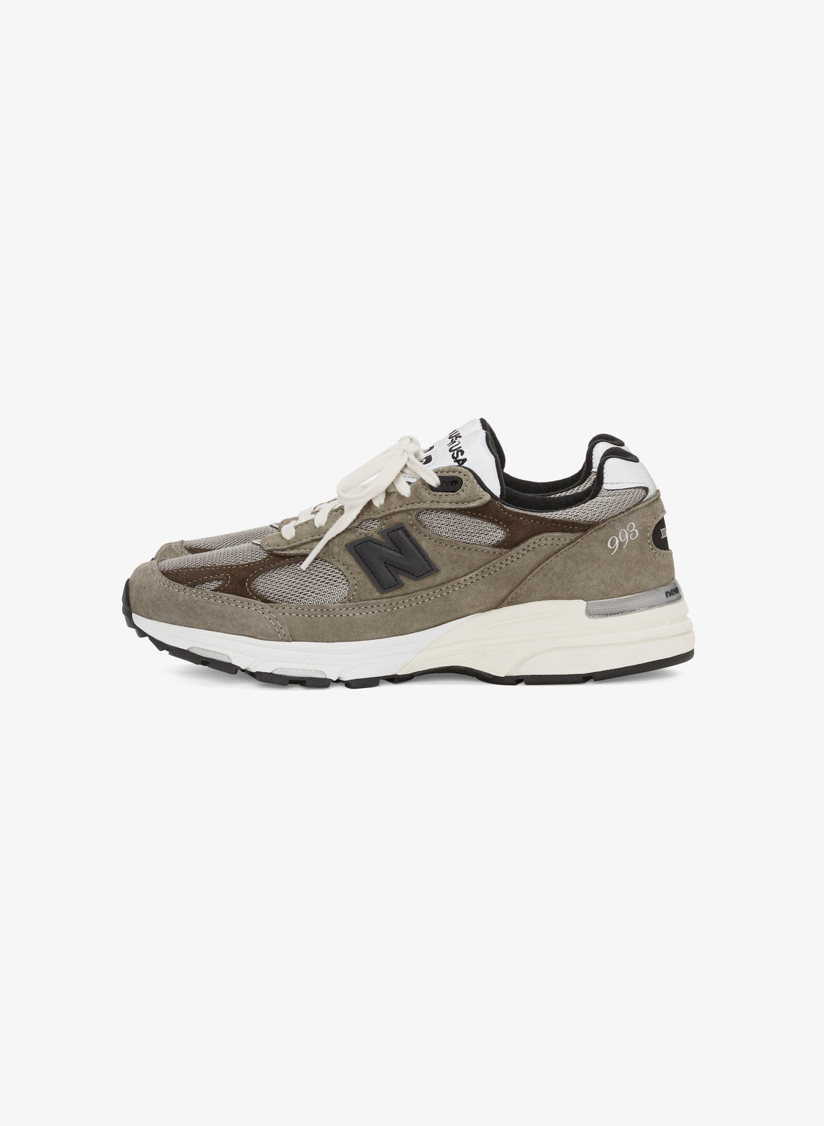 JJJJound x New Balance 993 Mushroom White，档案照片 4
