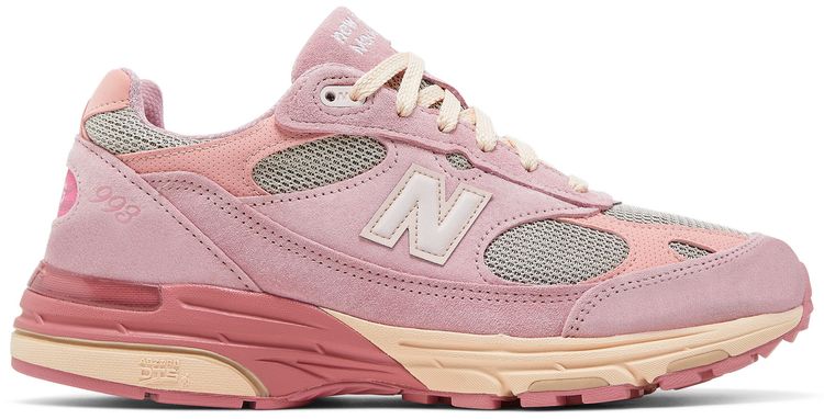 Joe Freshgoods x New Balance 993 Performance Art Powder Pink,侧面照片 1
