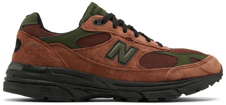 Aime Leon Dore x New Balance 993 Beef & Broccoli，侧面照片 1