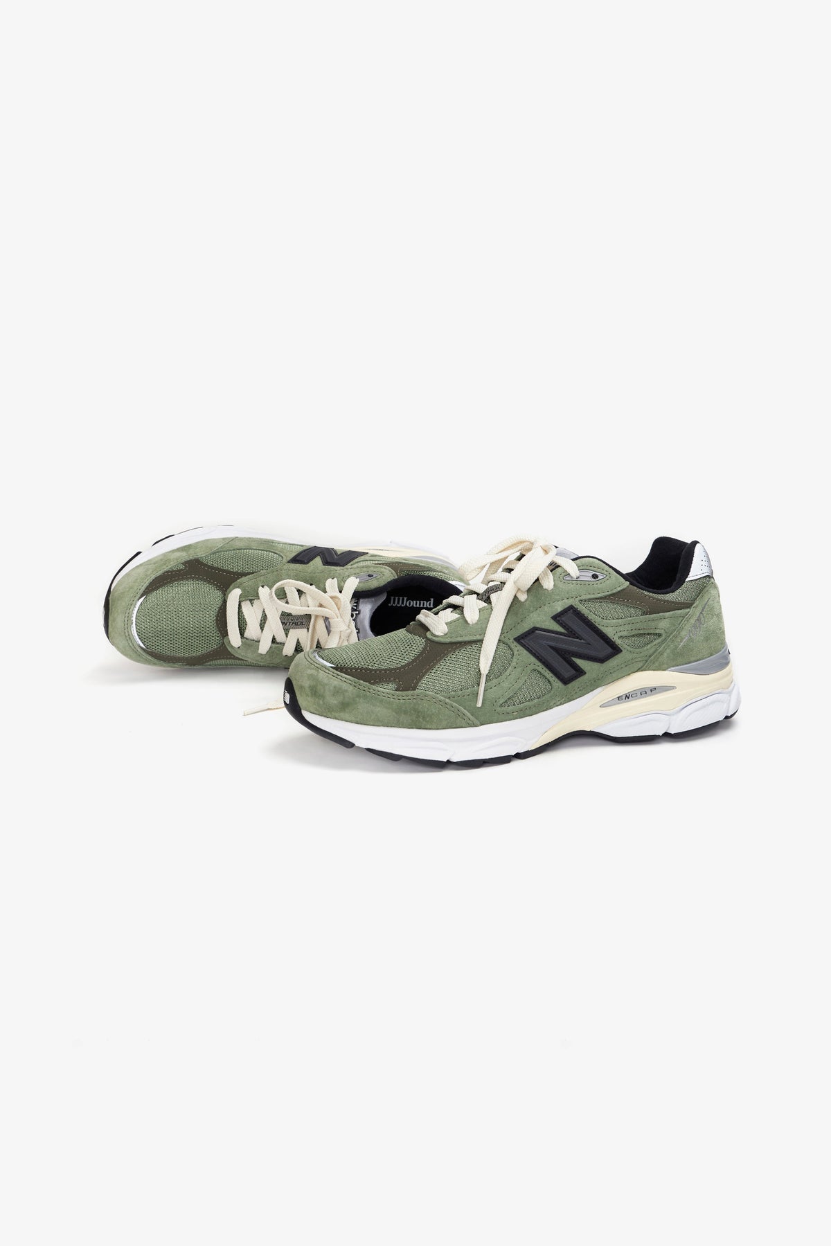 JJJJound x New Balance 990v3 Olive，档案照片 2