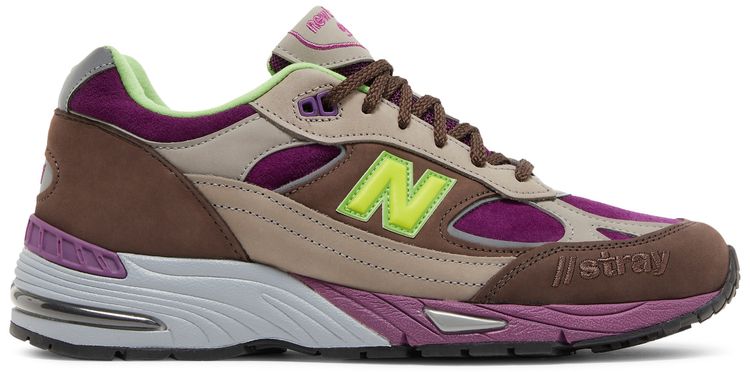 Stray Rats x New Balance 991 Made in UK，侧面照片 1