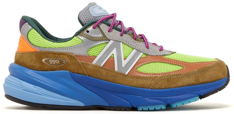 Action Bronson x New Balance 990v6 Baklava,侧面照片 1