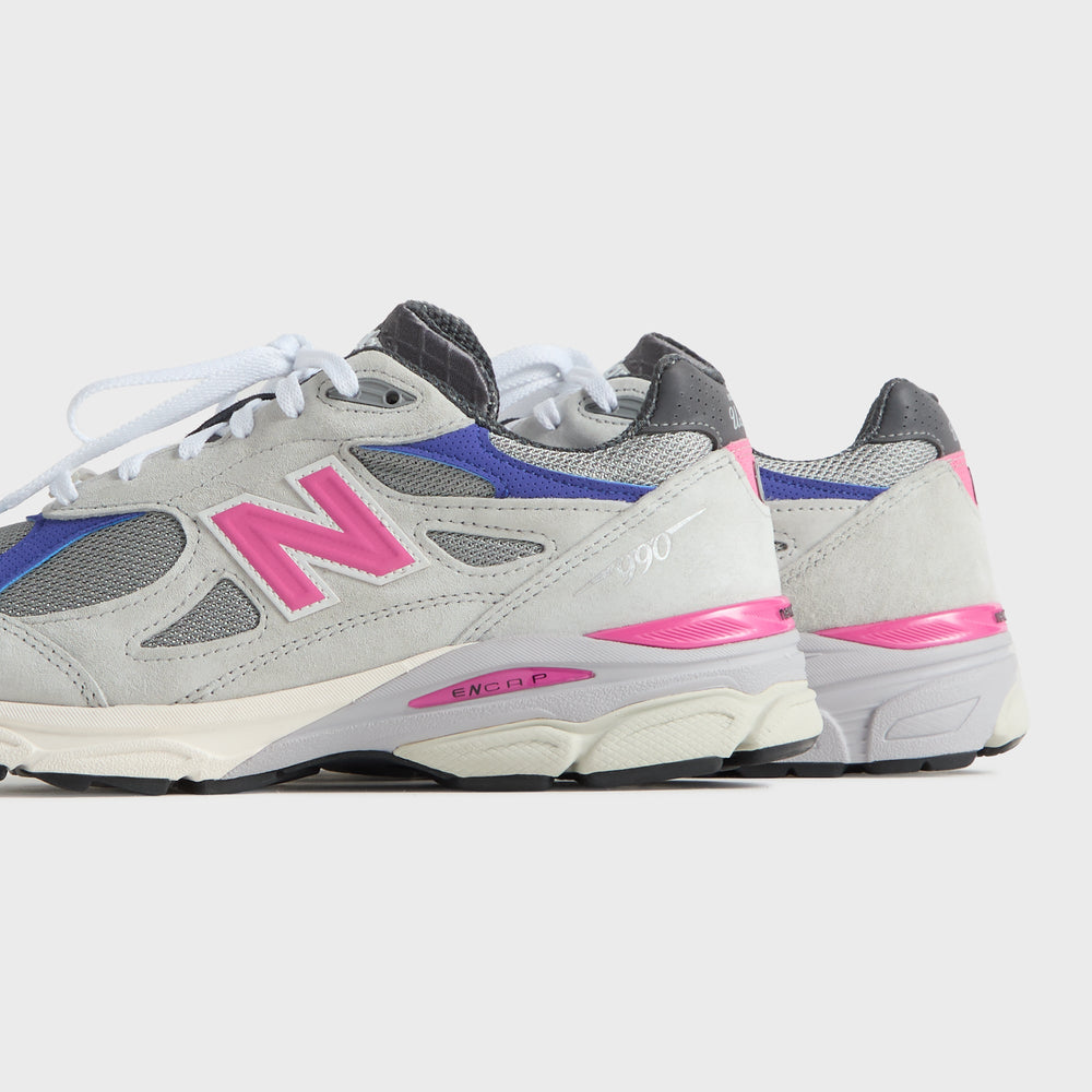 Kith x New Balance 990v3 Oyster Mushroom / Liberty，档案照片 3