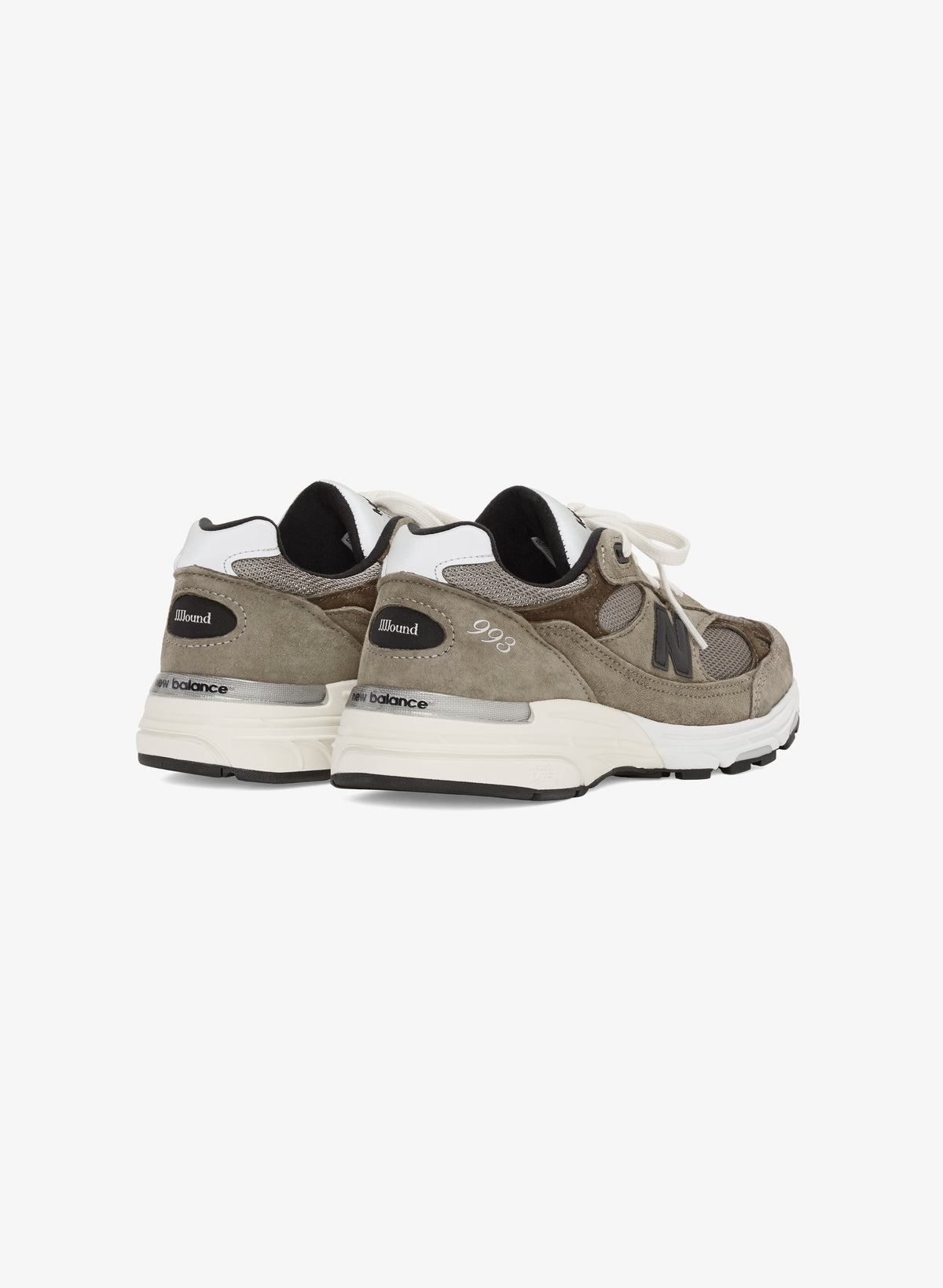 JJJJound x New Balance 993 Mushroom White，档案照片 6