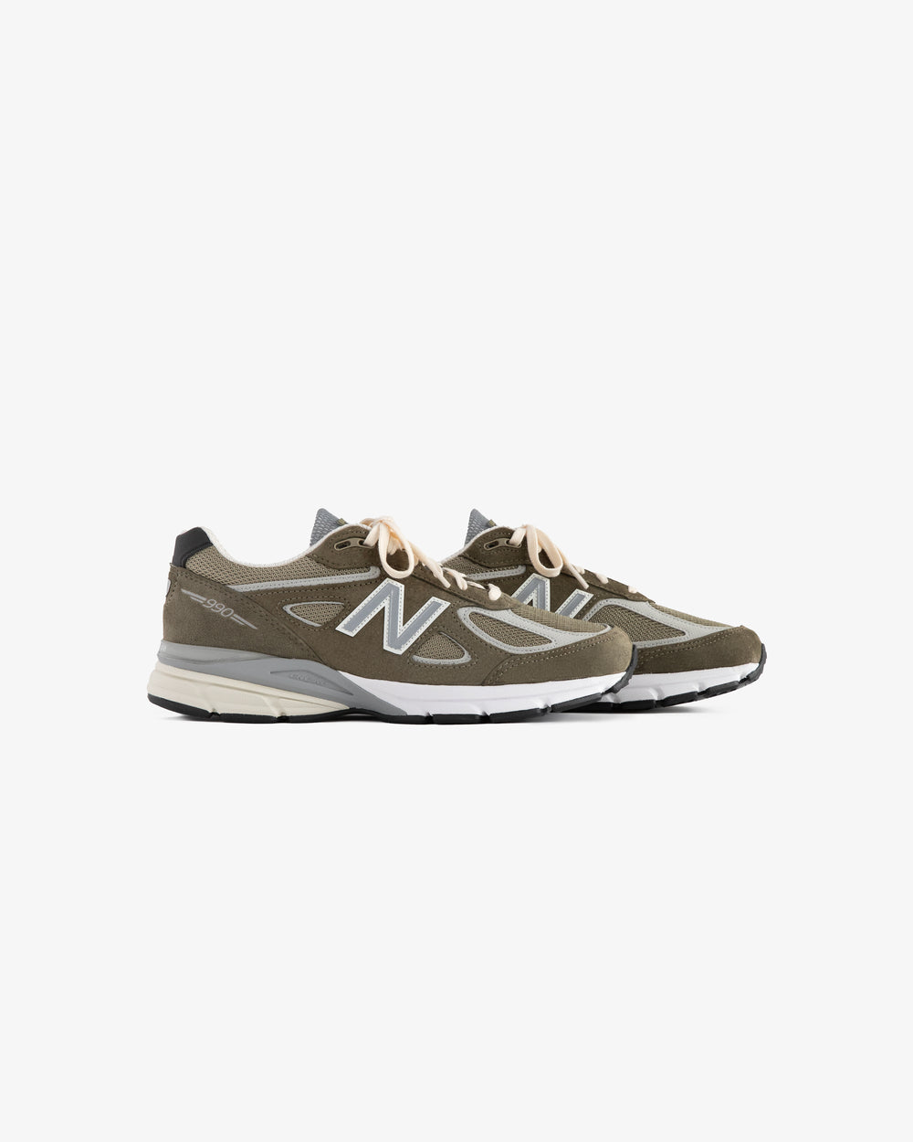 Aime Leon Dore x New Balance 990v4 Olive，档案照片 3