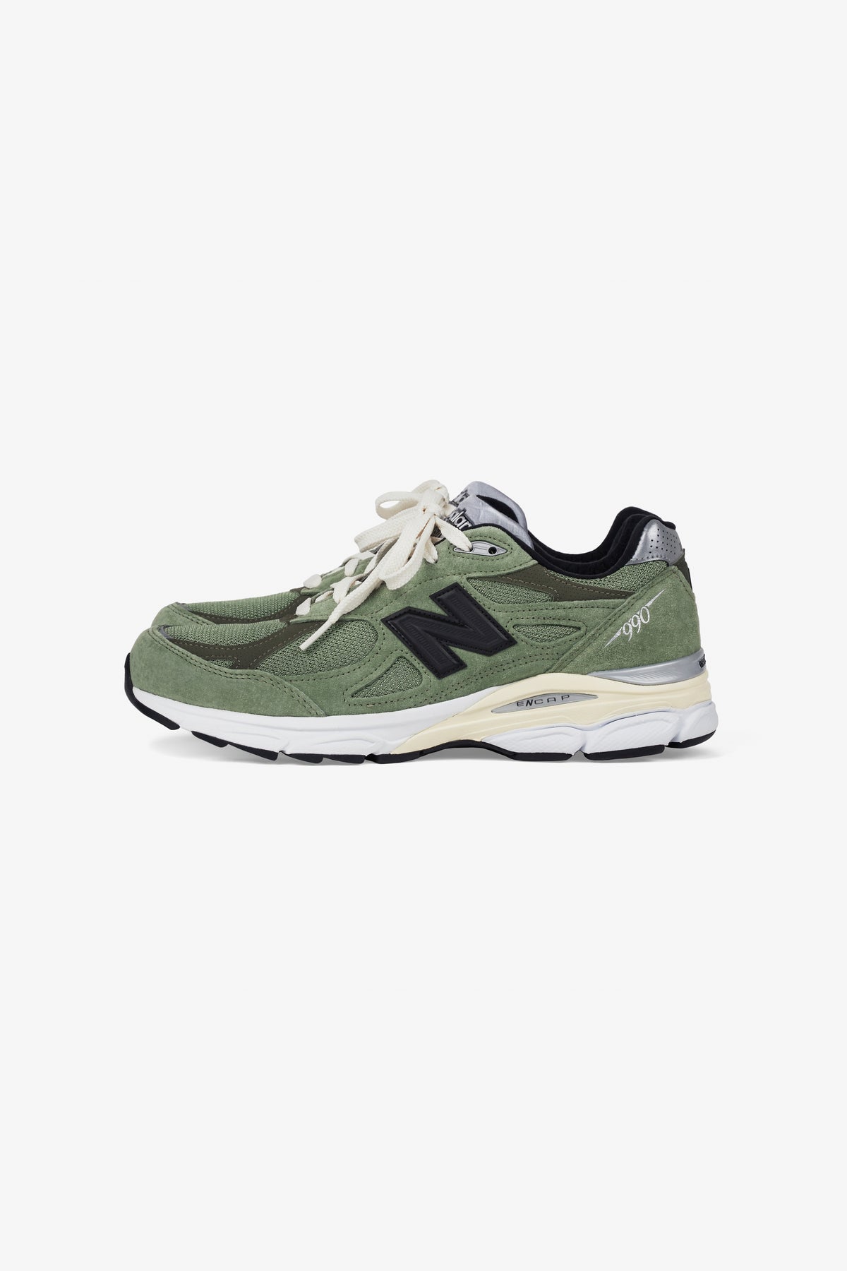 JJJJound x New Balance 990v3 Olive，档案照片 3