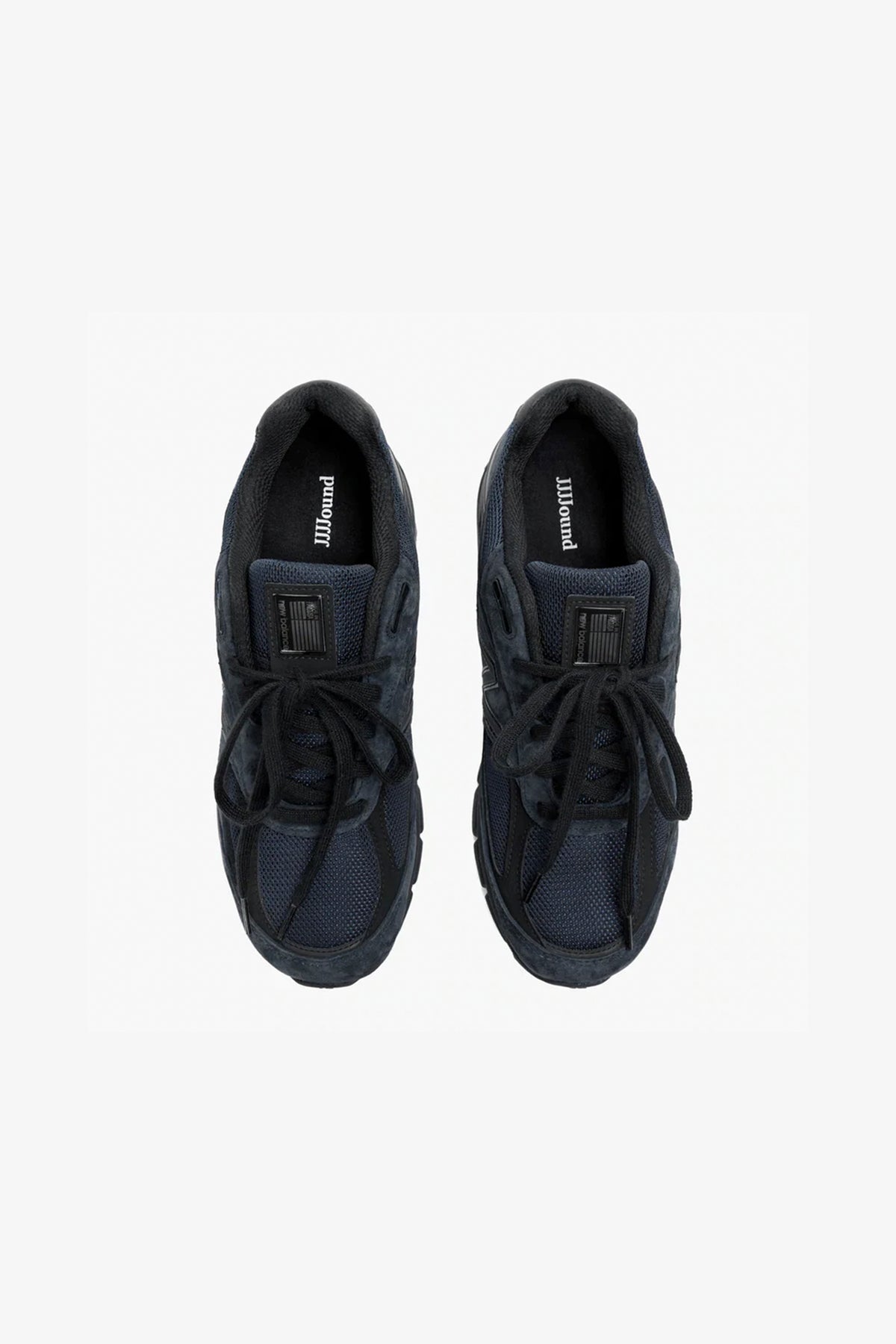JJJJound x New Balance 990v4 Navy，档案照片 5