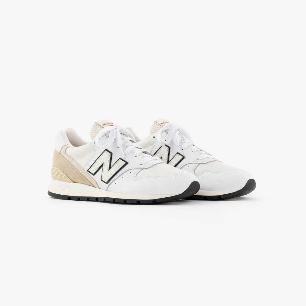 Aime Leon Dore x New Balance 996 White，侧面照片 1