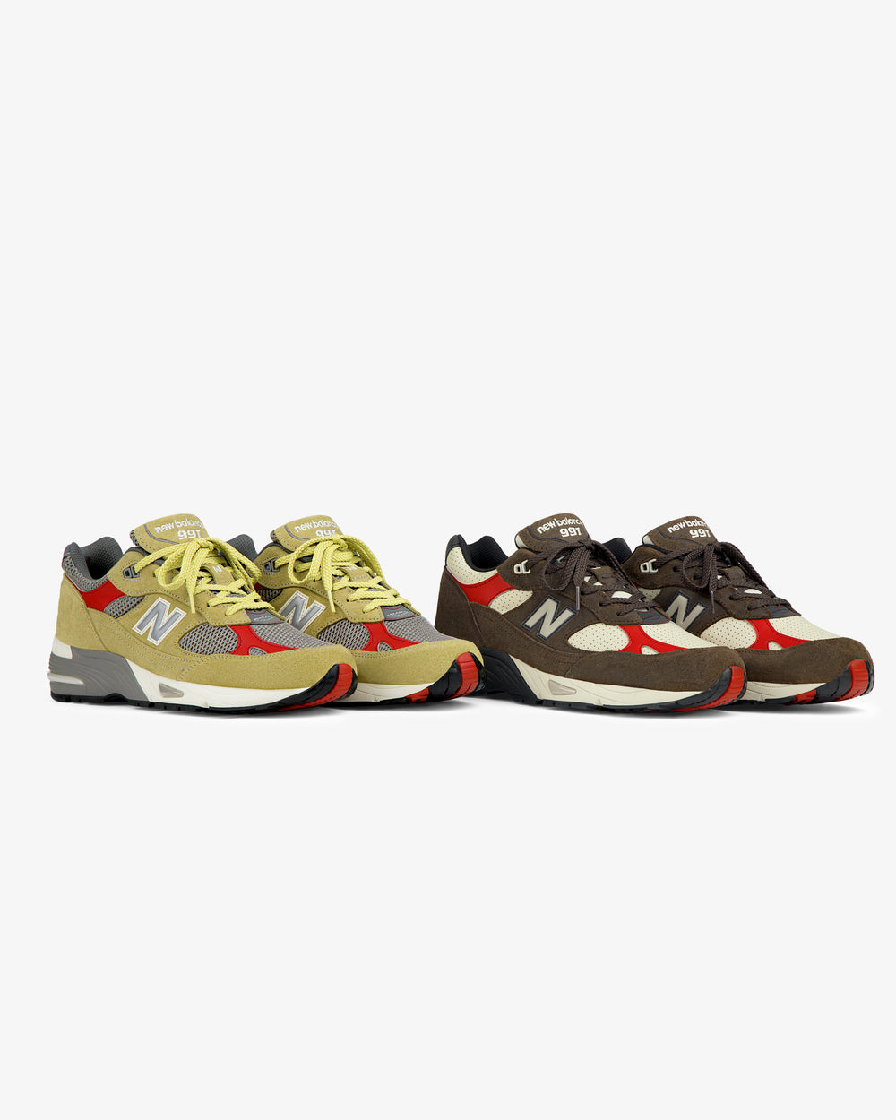 Aime Leon Dore x New Balance 991 CELERY，档案照片 3