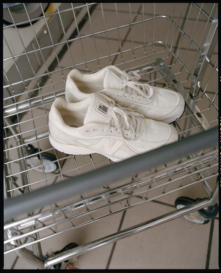 Stussy x New Balance 990v4 Stussy Cream