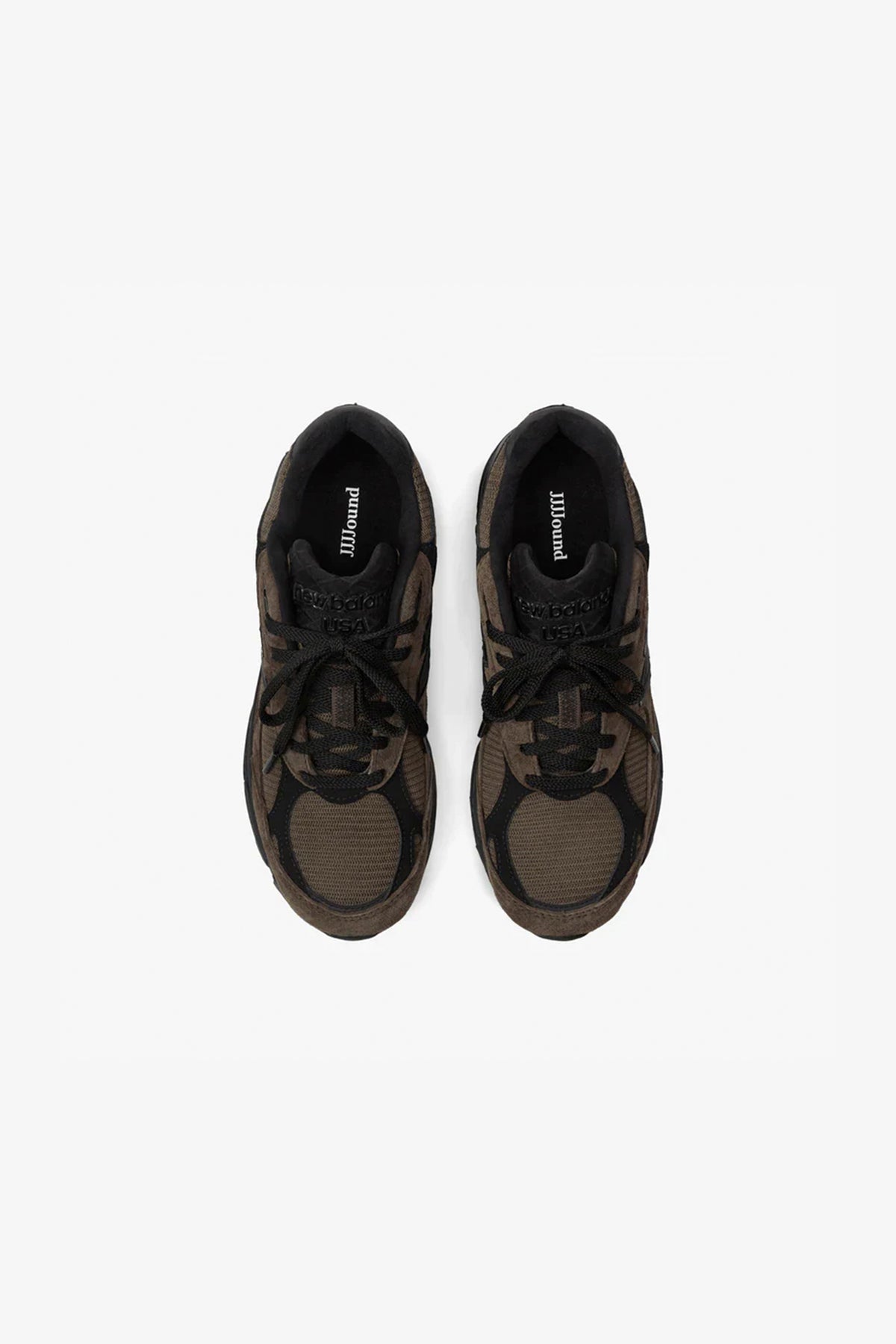 JJJJound x New Balance 990v3 Brown Black，档案照片 6