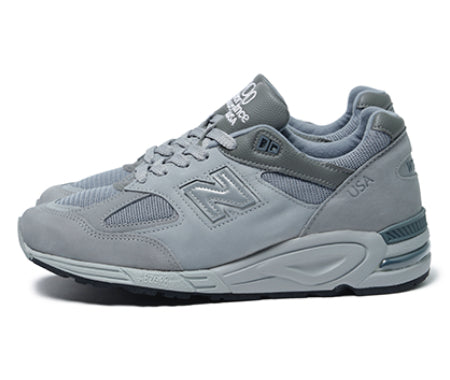 WTAPS x New Balance 990v2 Quarry，侧面照片 1