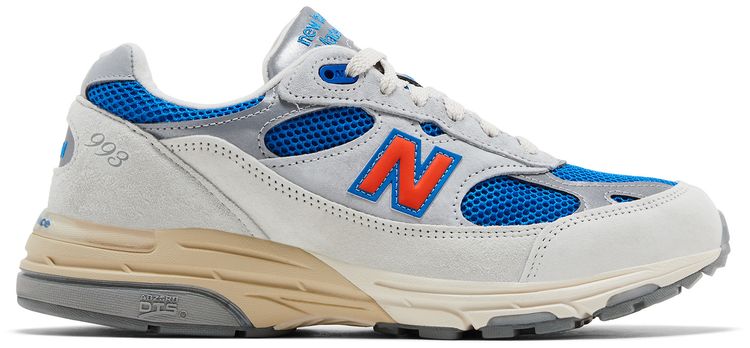 Kith x Madison Square Garden x New Balance 993 Knicks Home，侧面照片 1