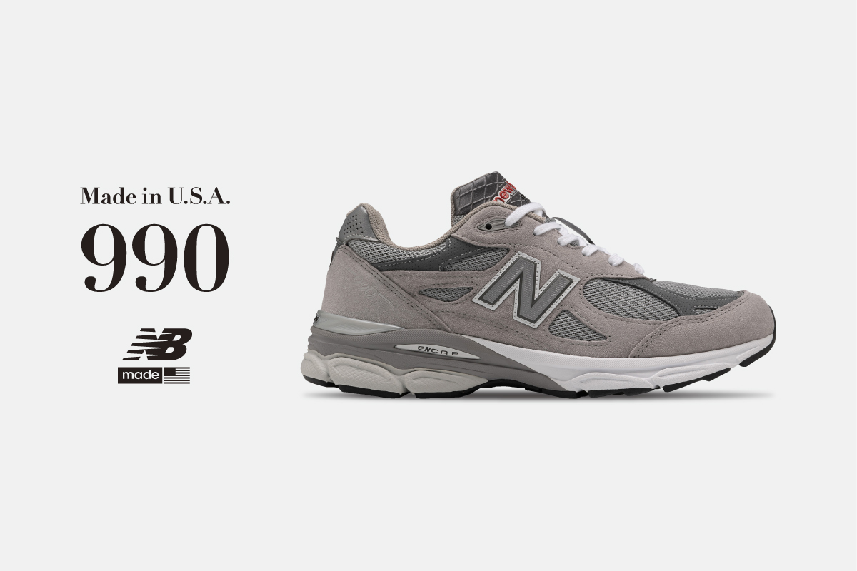 New Balance 990v3 grey, M990GY3